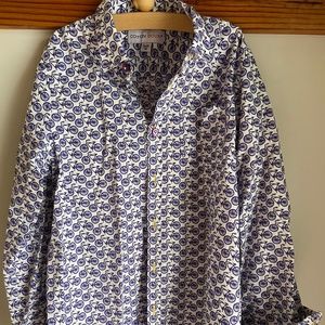 Coton Doux Boys button-up Bike Shirt